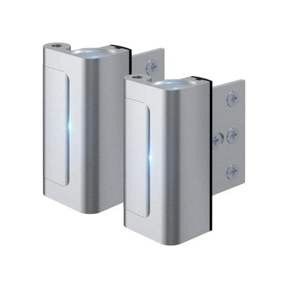 2 Pack Home Security Door Reinforcement Lock – Withstands 800 lbs, Heavy Duty Inward Swinging Door Lock, Childproof & Anti-Theft Protection