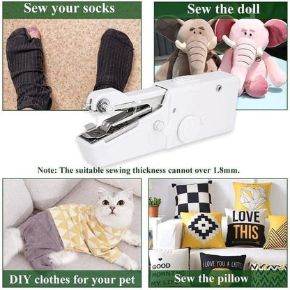 🏆Flash Sale⚡ 50K+ SOLD! Almost Gone-💥🔥 Portable Handheld Sewing Machine