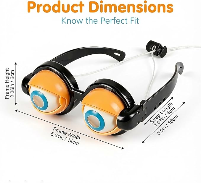 🎉🎉🤣Novelty Funny Glasses with Winking Eye Mechanism