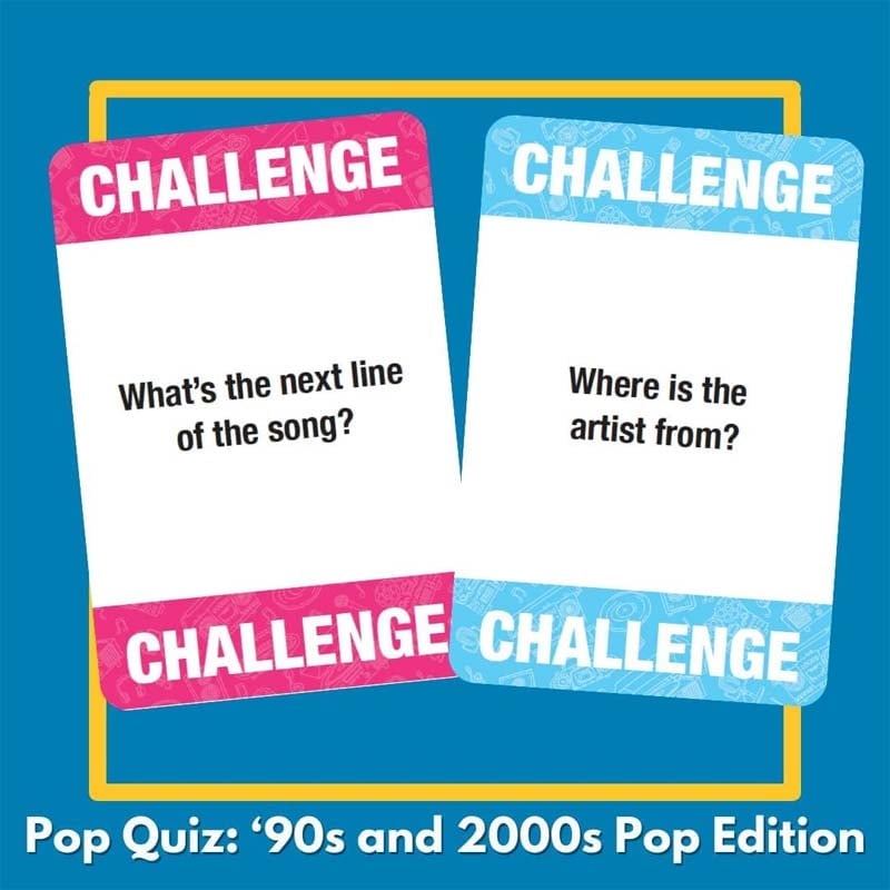 🎶Lyrically Correct Pop Quiz 90s & 2000s Edition Music Trivia Game