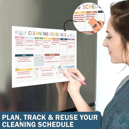 📅 New Release📕2026 version ADHD Cleaning Planner - Cleaning Schedule and Checklist Organizer for Adults and Teens