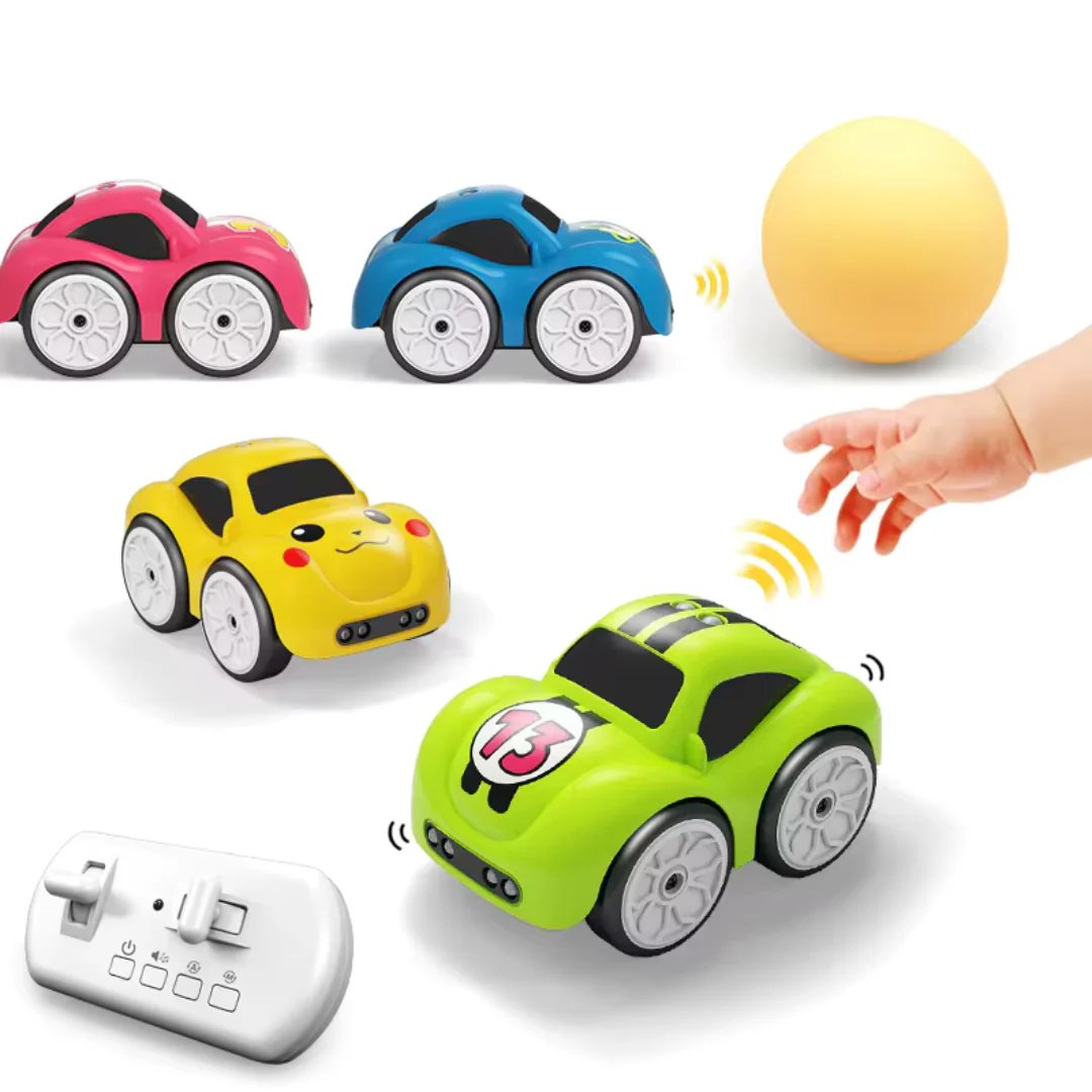 🎄Gifts For Children🎁🏀RC Intelligent Sensor Remote Control Cartoon Control Electric Car Music Boy Toy