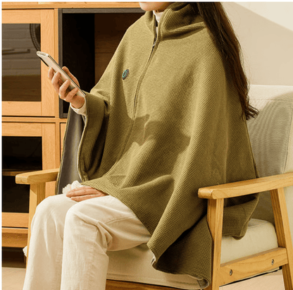 Portable Heated Shawl – Stay Warm Anywhere, Anytime