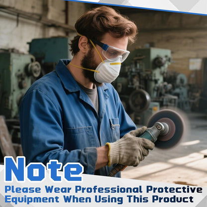 Industrial-Grade High-Density Compressed Wool Polishing Disc