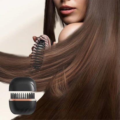 Mini Cordless Hair Straightener Comb
