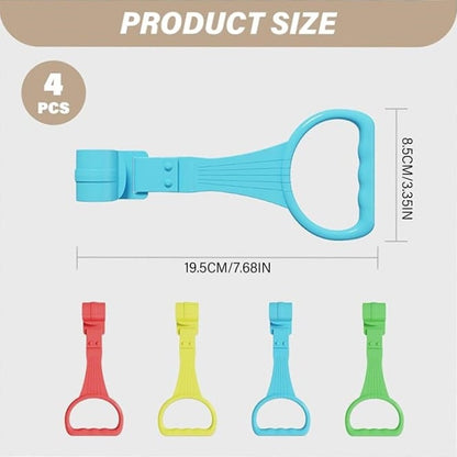 👶🏻4 Pcs Pull Up Ring for Baby Playpen Handle Grip for Toddlers - 4 Colors