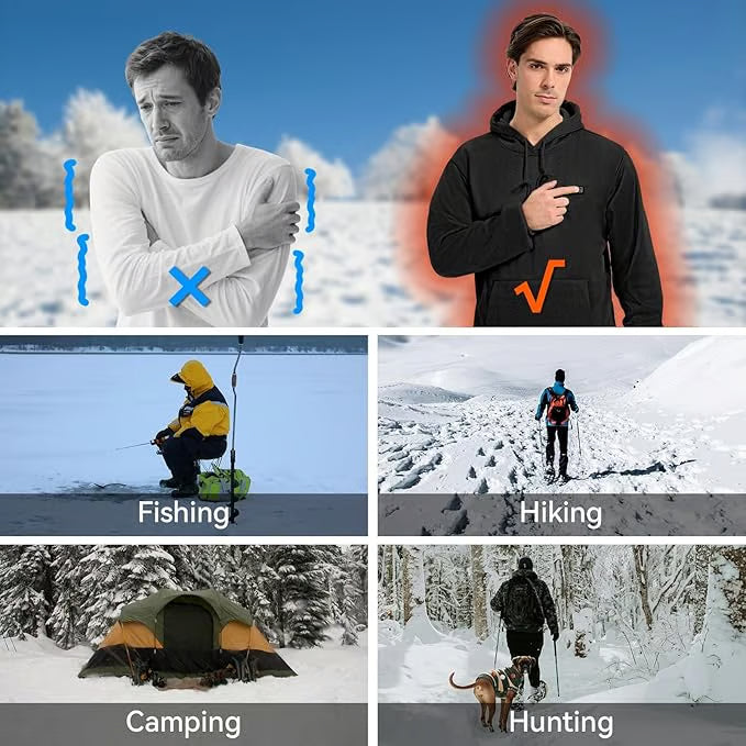 🔥Winter Smart Heated Hoodie