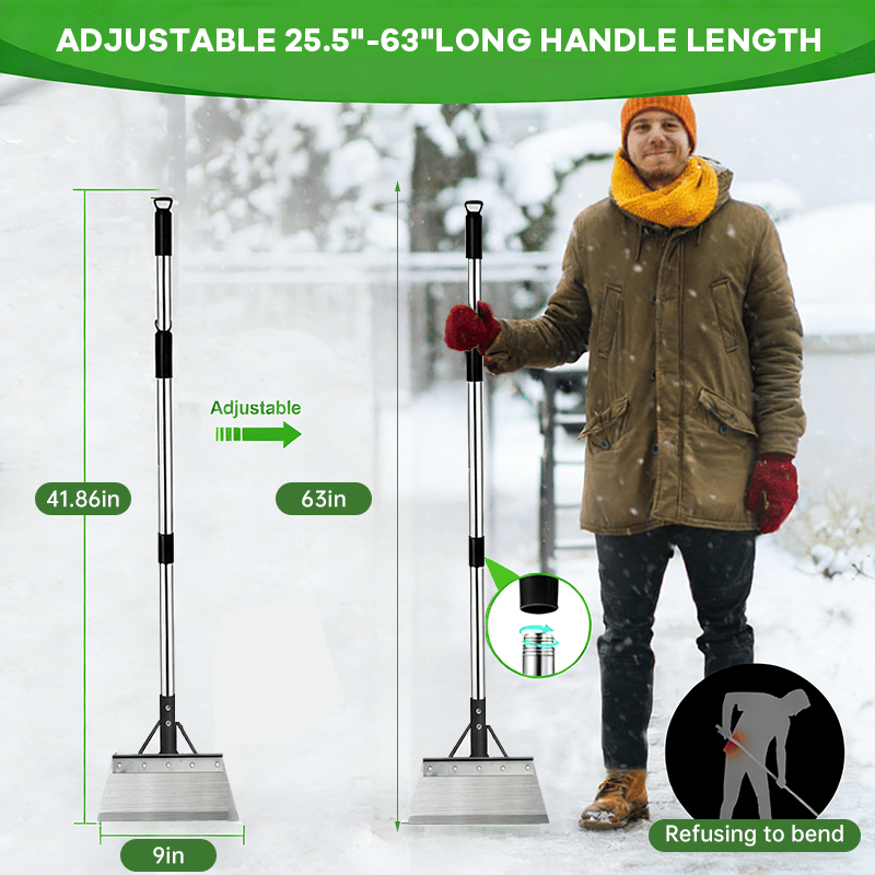 🏠Snow Melting Artifact❄️Heavy-Duty Multi-Purpose Garden Scraper & Ice Breaker