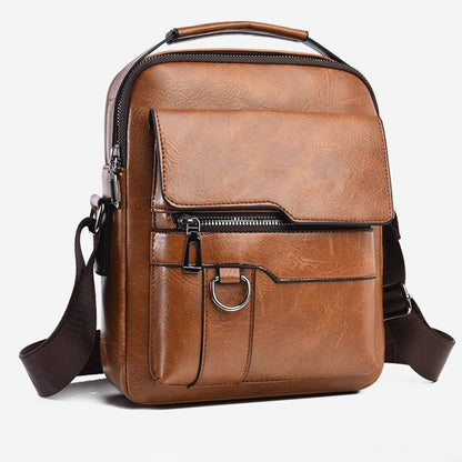 Men's PU Leather Crossbody Bag