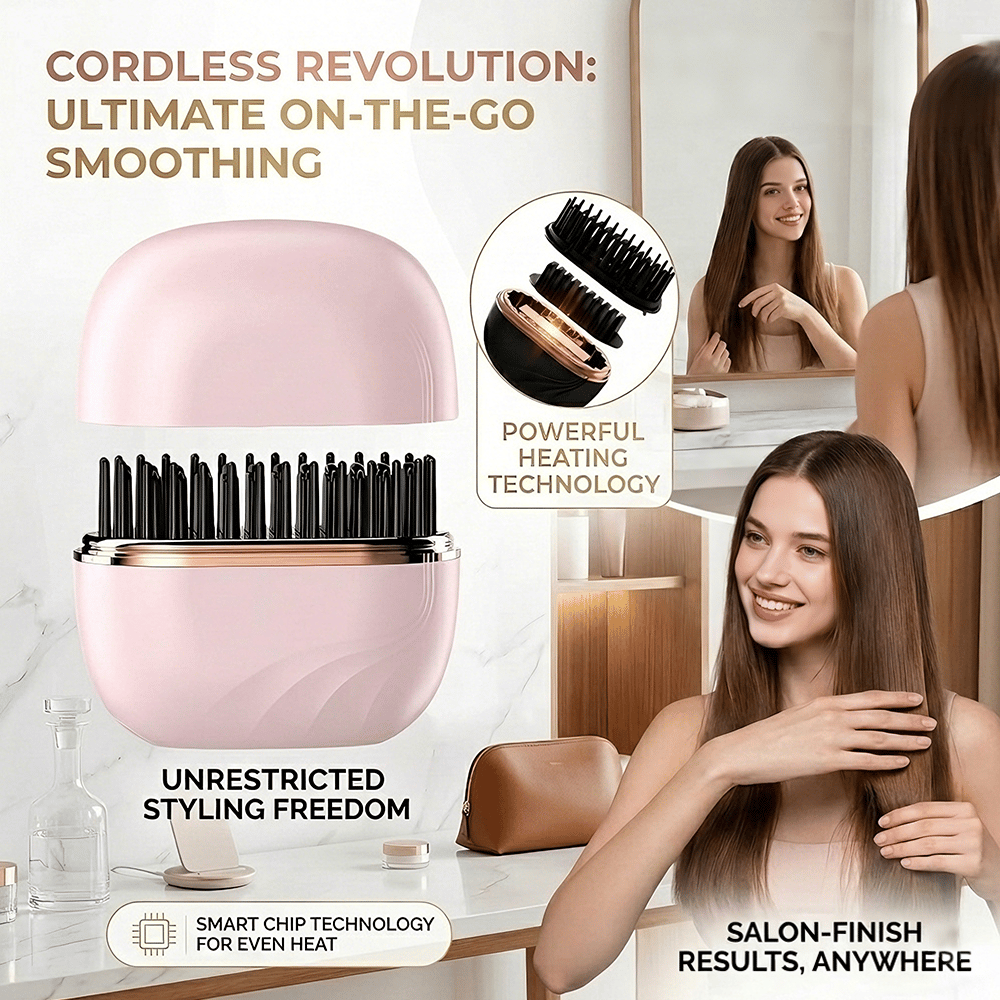 💖 Mini Portable Hair Straightener