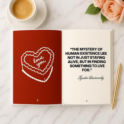 📖 Write Your Love Story Together ❤️‍🔥 The Ultimate Couples Journal – Forever Memories in Every Page! ✍️💑