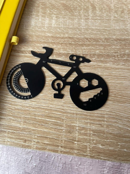 Personalised Stainless Steel Bicycle Multi-Tool – 16-Function Tool