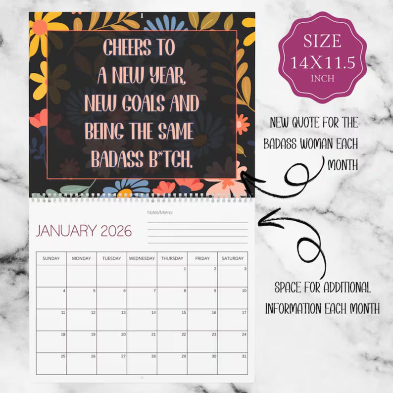 2026 Swearing Calendar