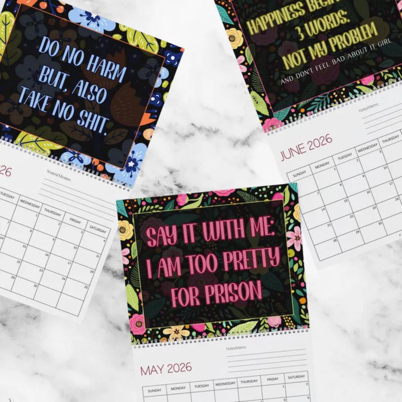 2026 Swearing Calendar