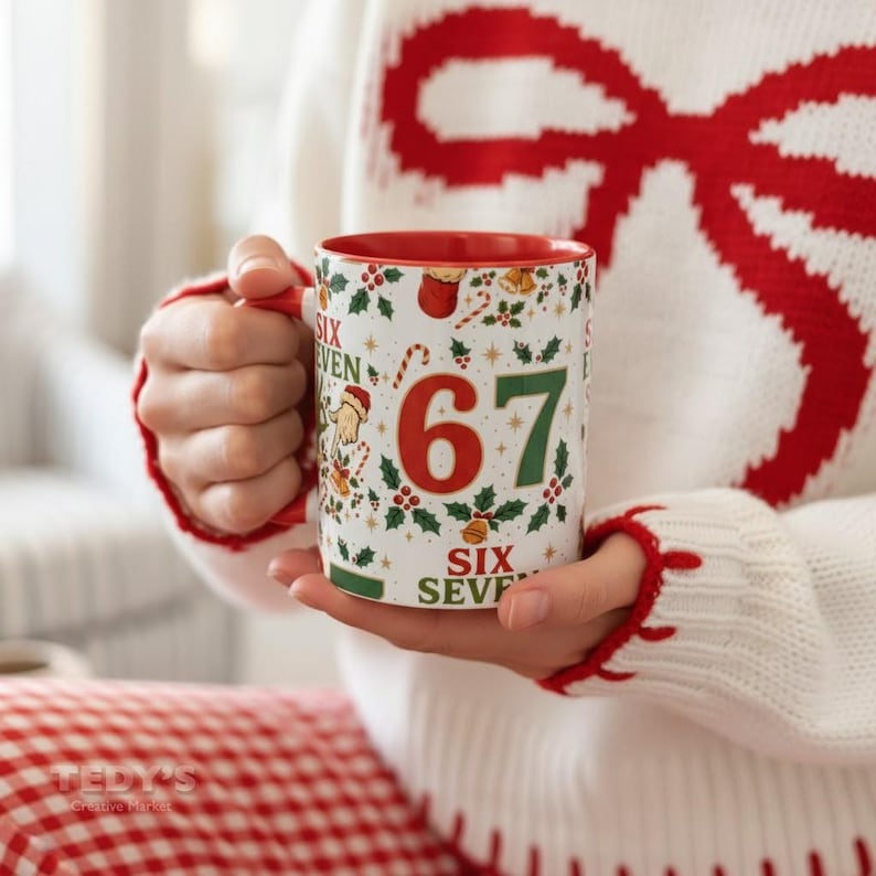 67 Christmas Accent Mug