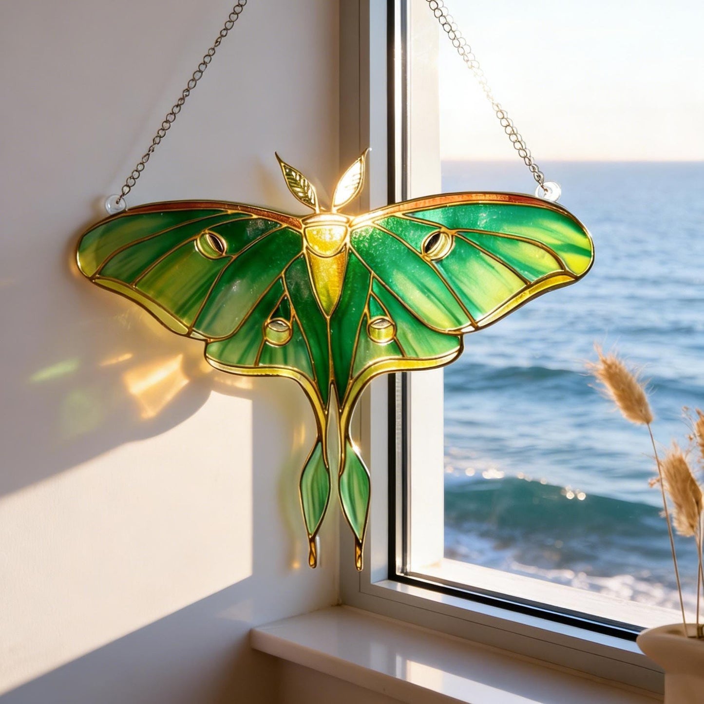 Butterfly Sunflower Suncatcher