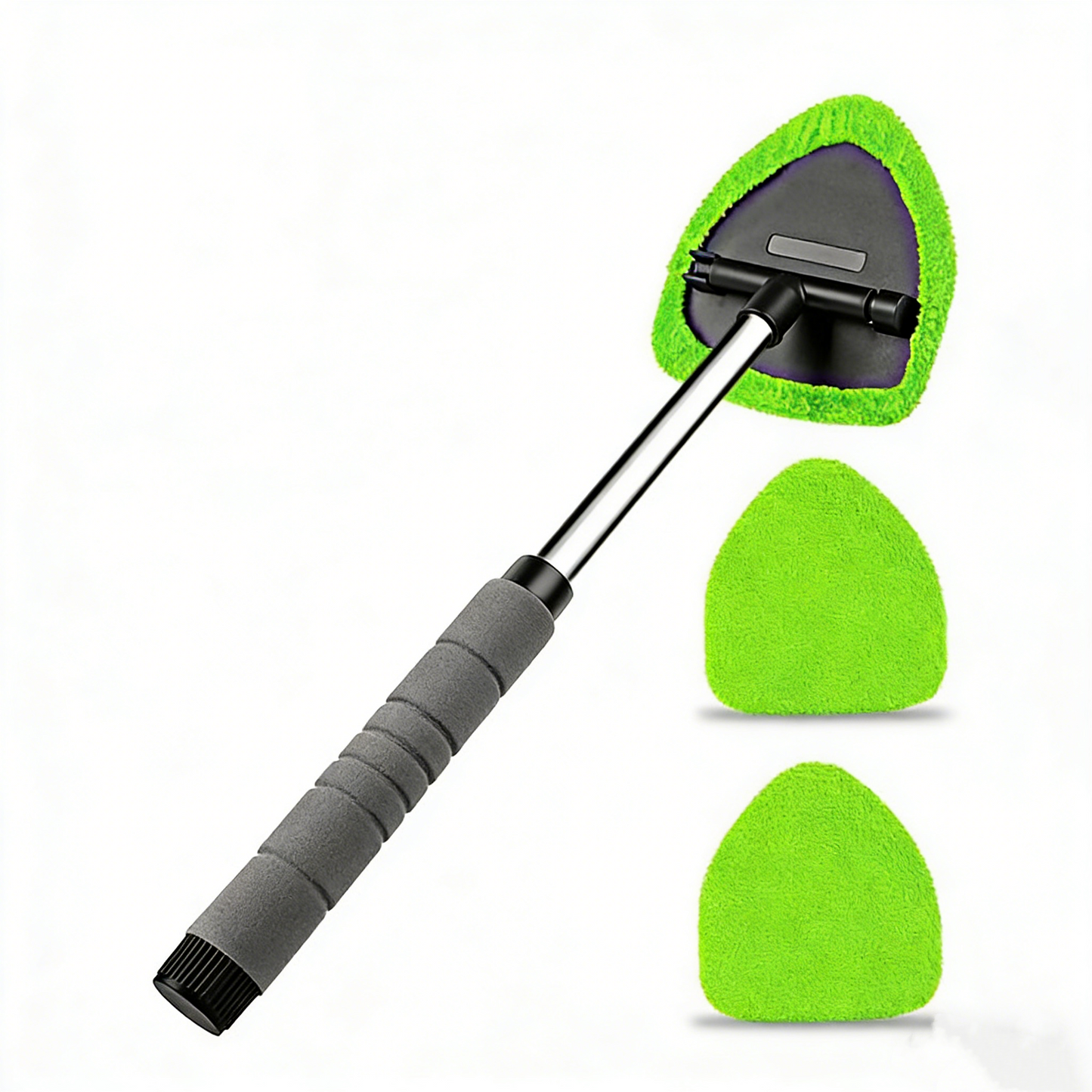 🔥Microfiber Car Windshield Cleaning Tool with Extendable Handle