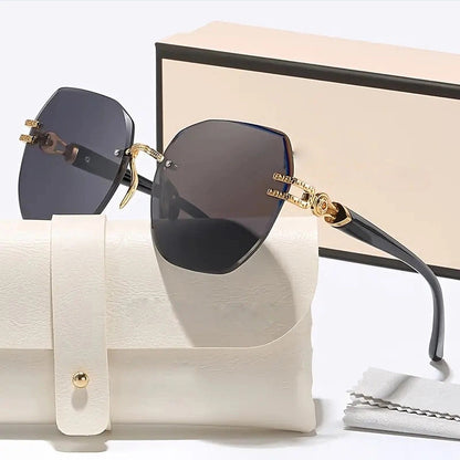 ⏳Time-Limited Special⏰Statement Rimless Sunglasses