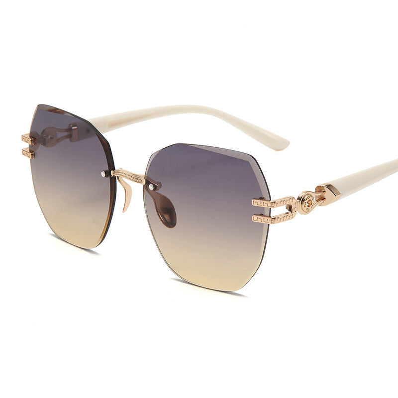 ⏳Time-Limited Special⏰Statement Rimless Sunglasses